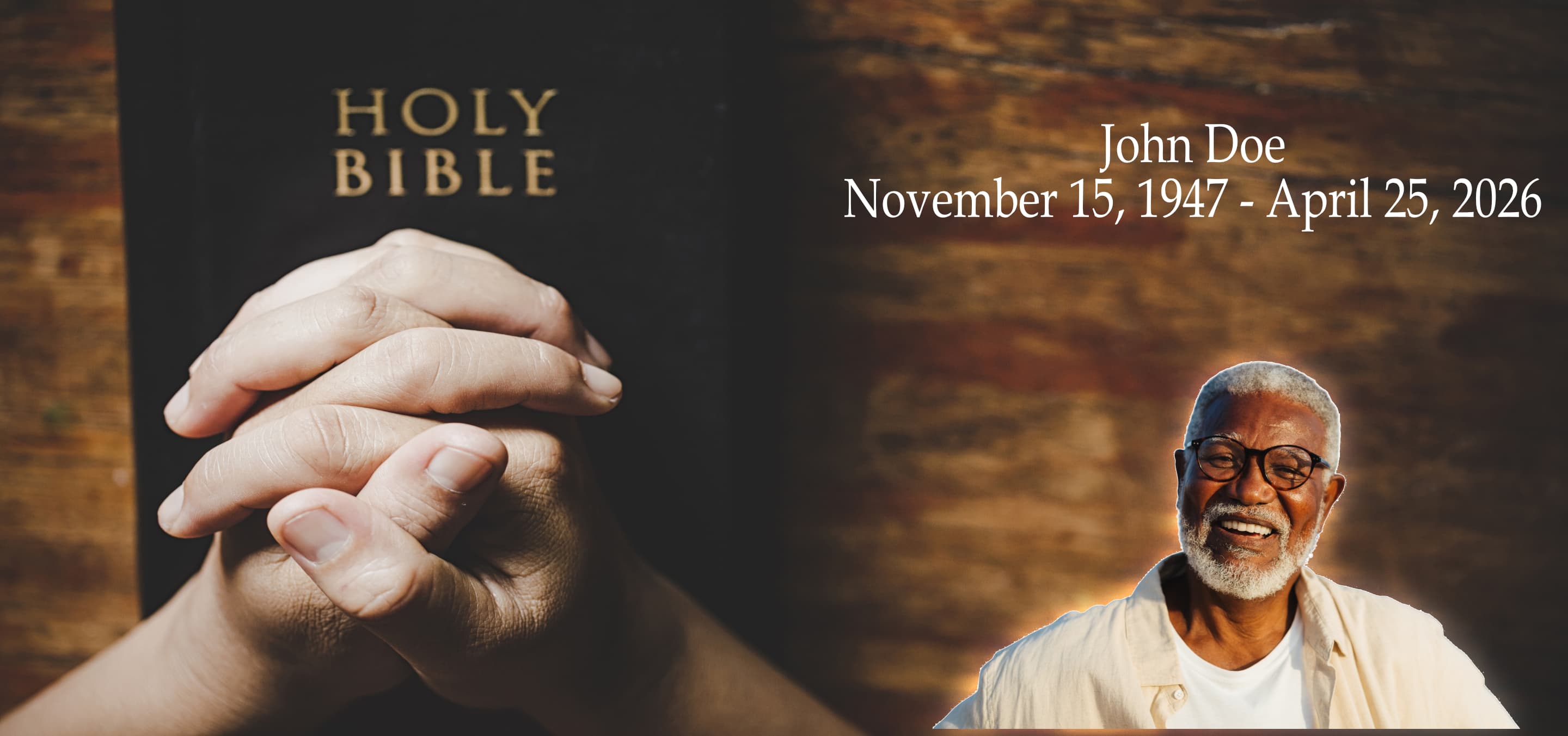 Bible Praying Hands